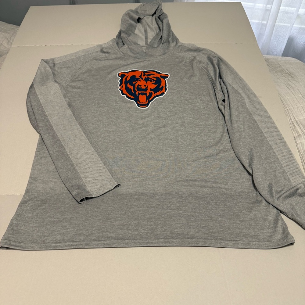 Fanatics Light Gray Textured Hoodie